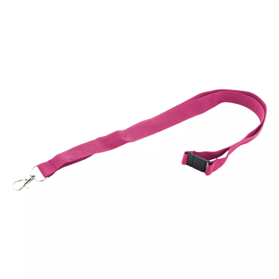 Revent pink  RPET lanyard 