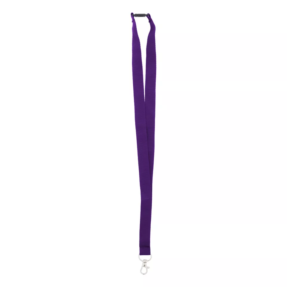 Revent purple  RPET lanyard 