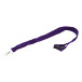 Revent purple  RPET lanyard 