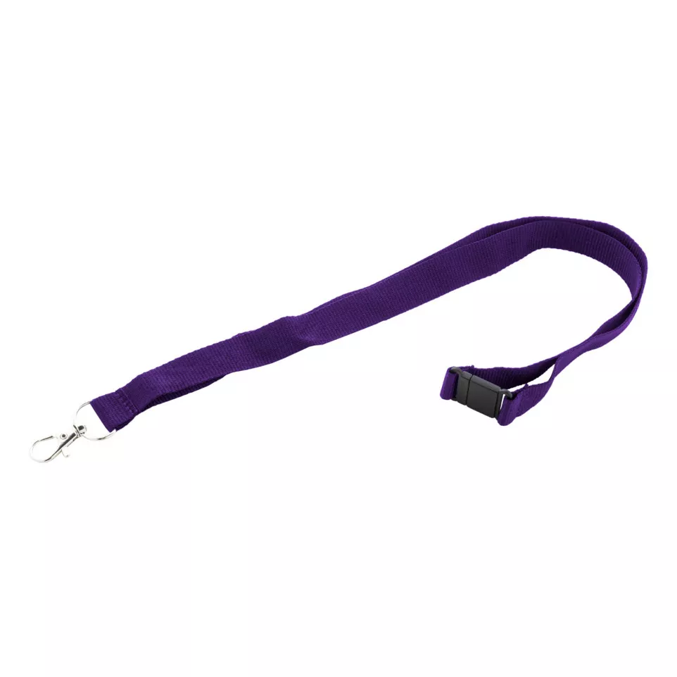 Revent purple  RPET lanyard 
