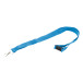Revent light blue  RPET lanyard 