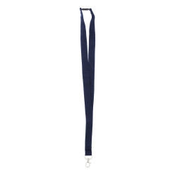 Revent dark blue  RPET lanyard 