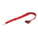 Revent red  RPET lanyard 