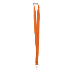 Revent orange  RPET lanyard 