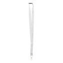Revent white  RPET lanyard 