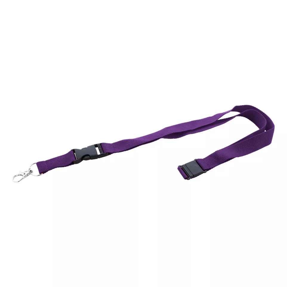 Revent Plus purple  RPET lanyard 
