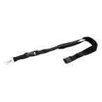 Revent Plus black  RPET lanyard 