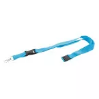 Revent Plus light blue  RPET lanyard 