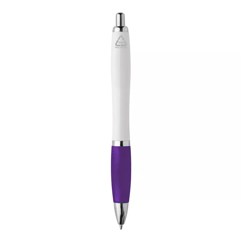 Rewumpy purple white RABS ballpoint pen 