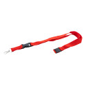 Revent Plus red  RPET lanyard 