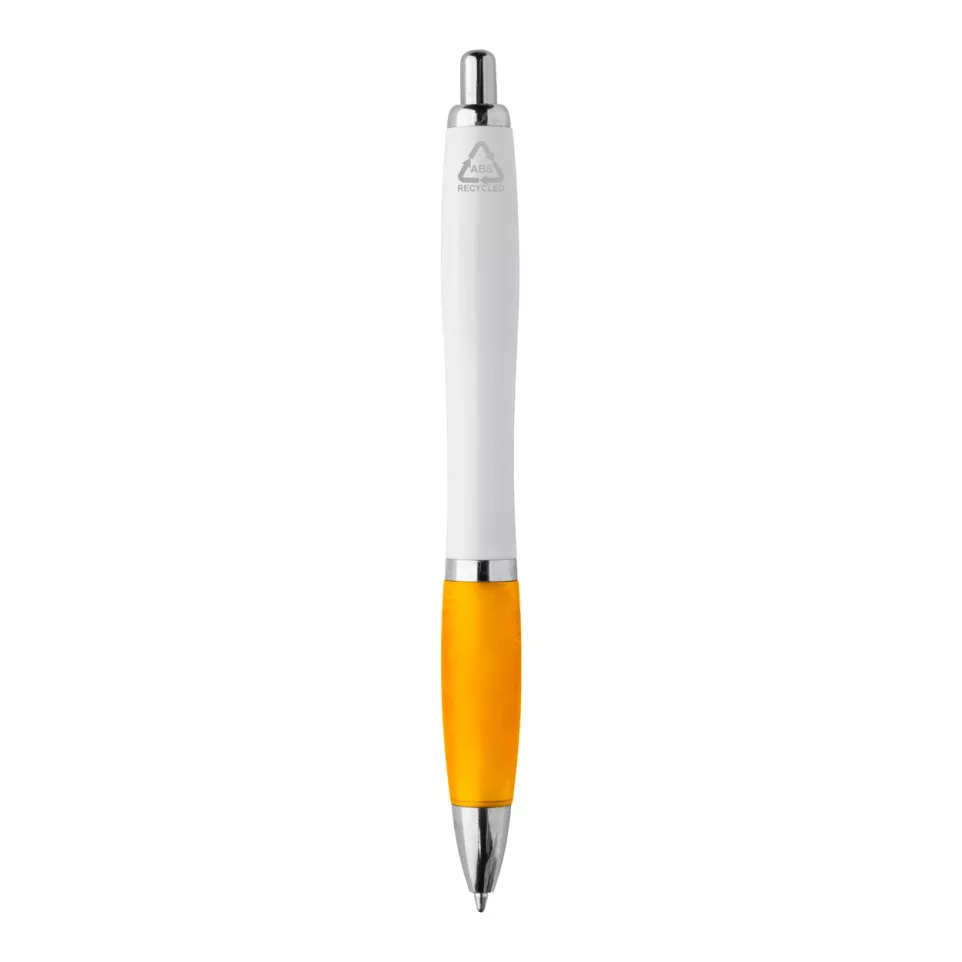 Rewumpy orange white RABS ballpoint pen 