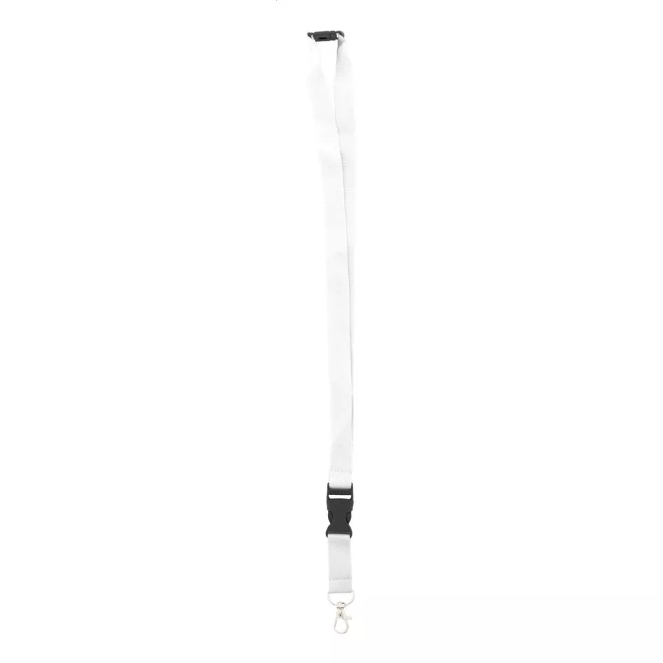 Revent Plus white  RPET lanyard 