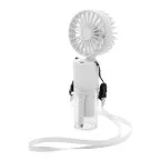 Misty white  rechargeable water spray fan 