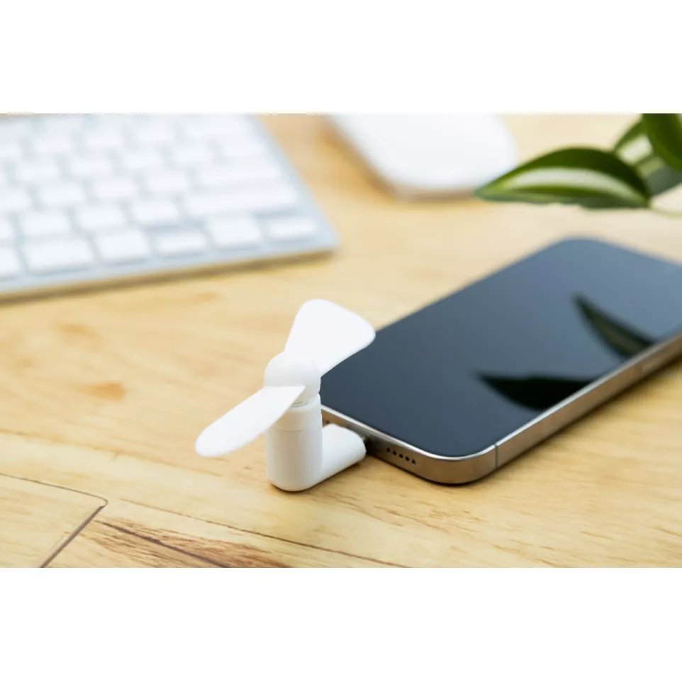 Blobile wit  Smartphone-ventilator 