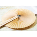 Lolli natural  hand fan 