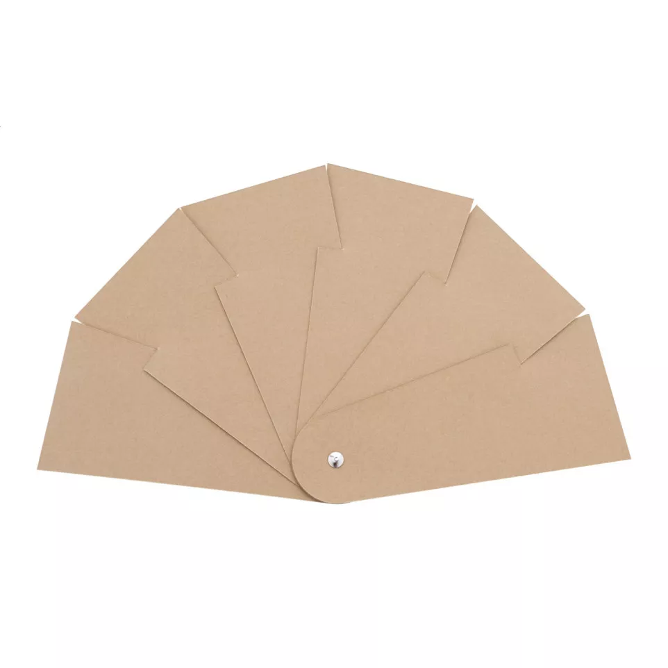 Folbreeze Eco natural  custom hand fan 