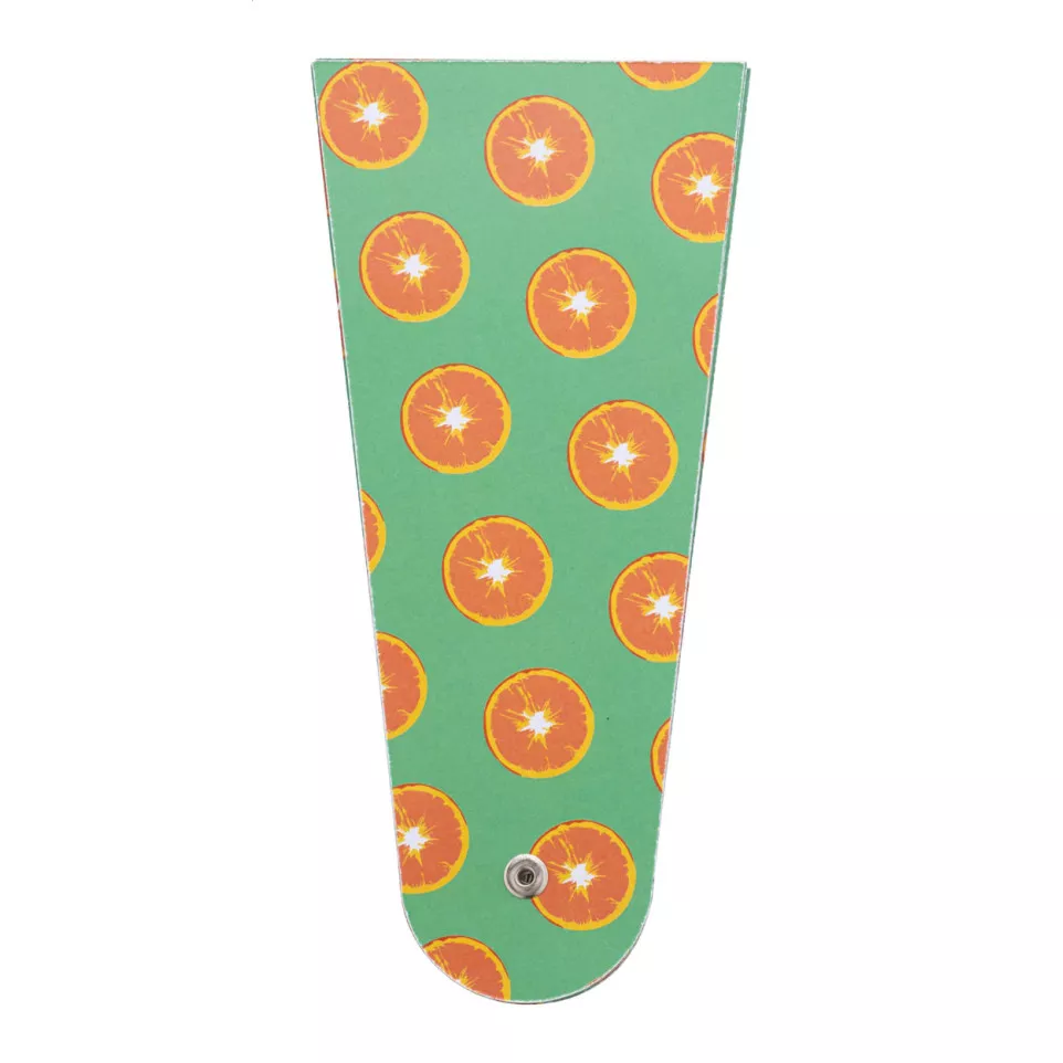 Folbreeze white  custom hand fan 