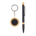 Specuset black  pen and keyring set 