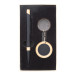 Specuset black  pen and keyring set 