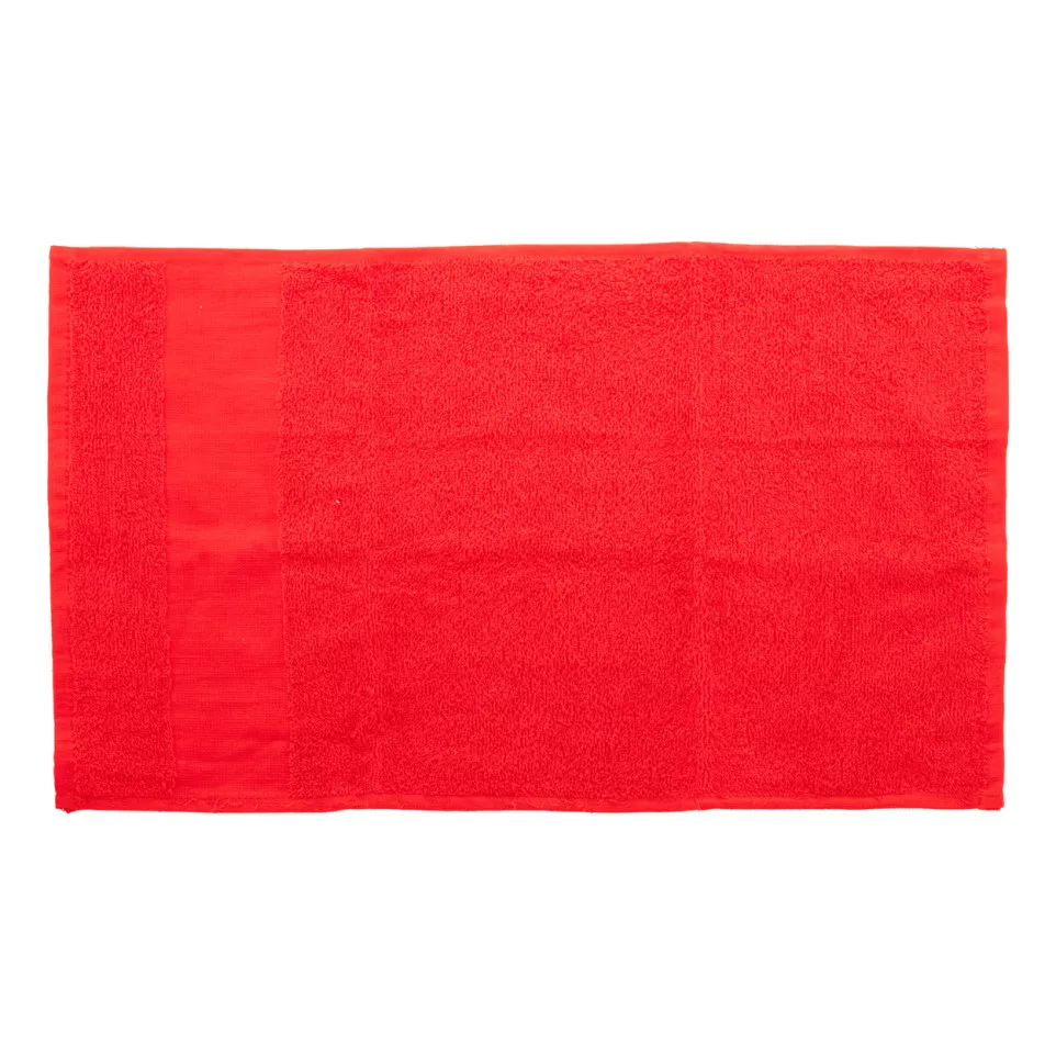 Terry S rouge  Serviette 30x50cm 