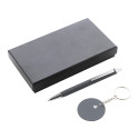 Miroset gris foncé  Set sylo et porte-clés 