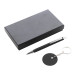 Miroset black  pen and keyring set 