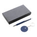 Miroset bleu foncé  Set sylo et porte-clés 