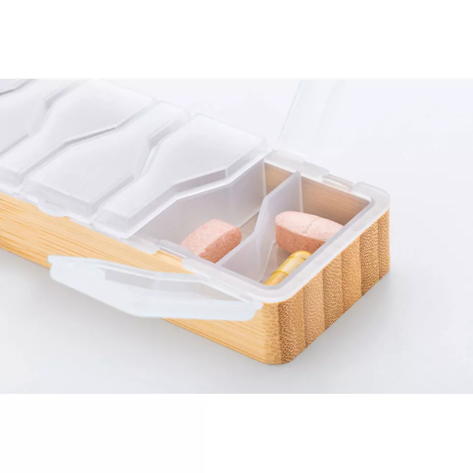 Pillboo blanc naturelle Pilulier  