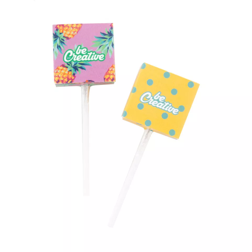 CreaLick wit  Custom made lolly 