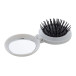Rabrush white  RABS hairbrush with mirror 