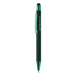 Shinely green  touch ballpoint pen 
