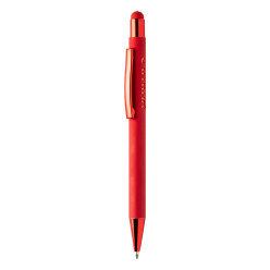 Shinely red  touch ballpoint pen 