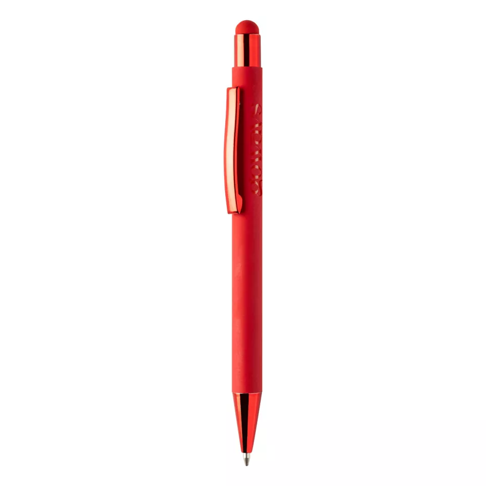 Shinely red  touch ballpoint pen 