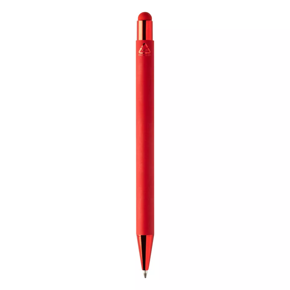 Shinely red  touch ballpoint pen 