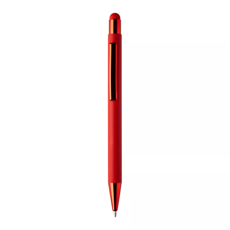 Shinely red  touch ballpoint pen 