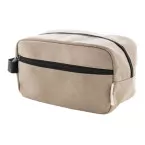 Rebyss Beauty beige  Make-up tas van gerecycled canvas 