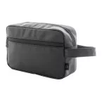 Cospu black  RPU cosmetic bag 
