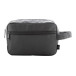 Cospu black  RPU cosmetic bag 