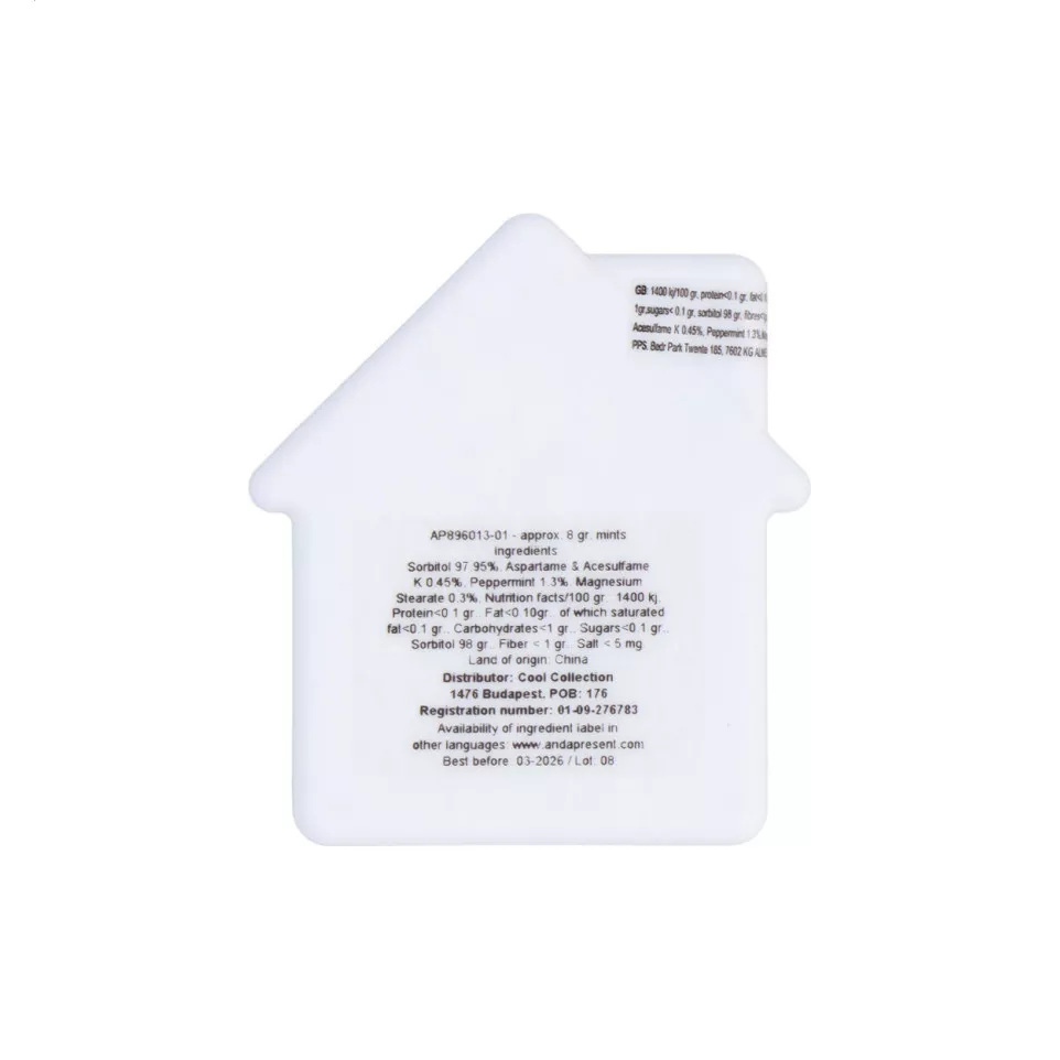 HutMint white  mint dispenser 