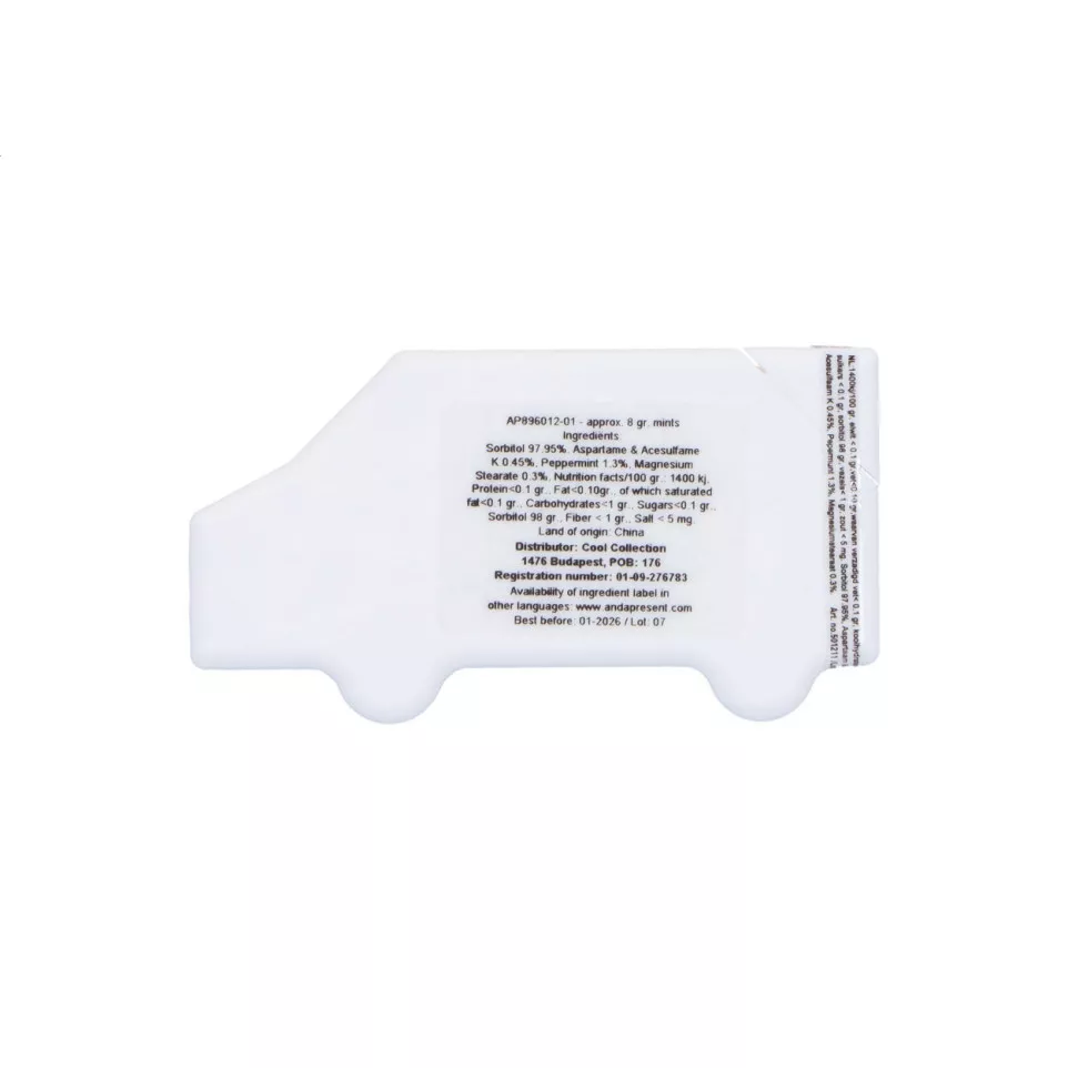 TruckMint white  mint dispenser 