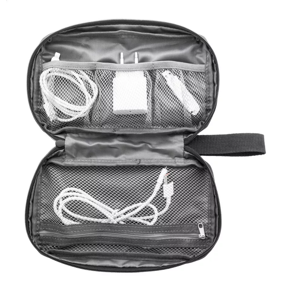 Gocharge black  RPET organizer case 