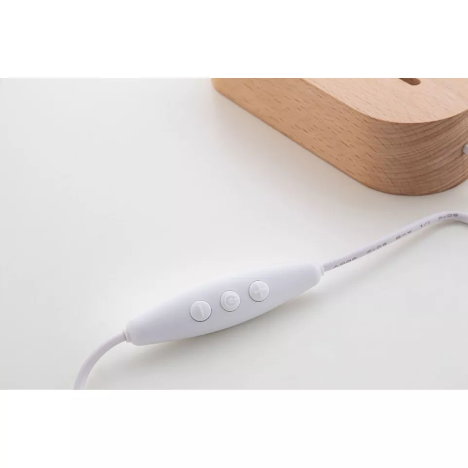 Woodify transparent natural LED light...