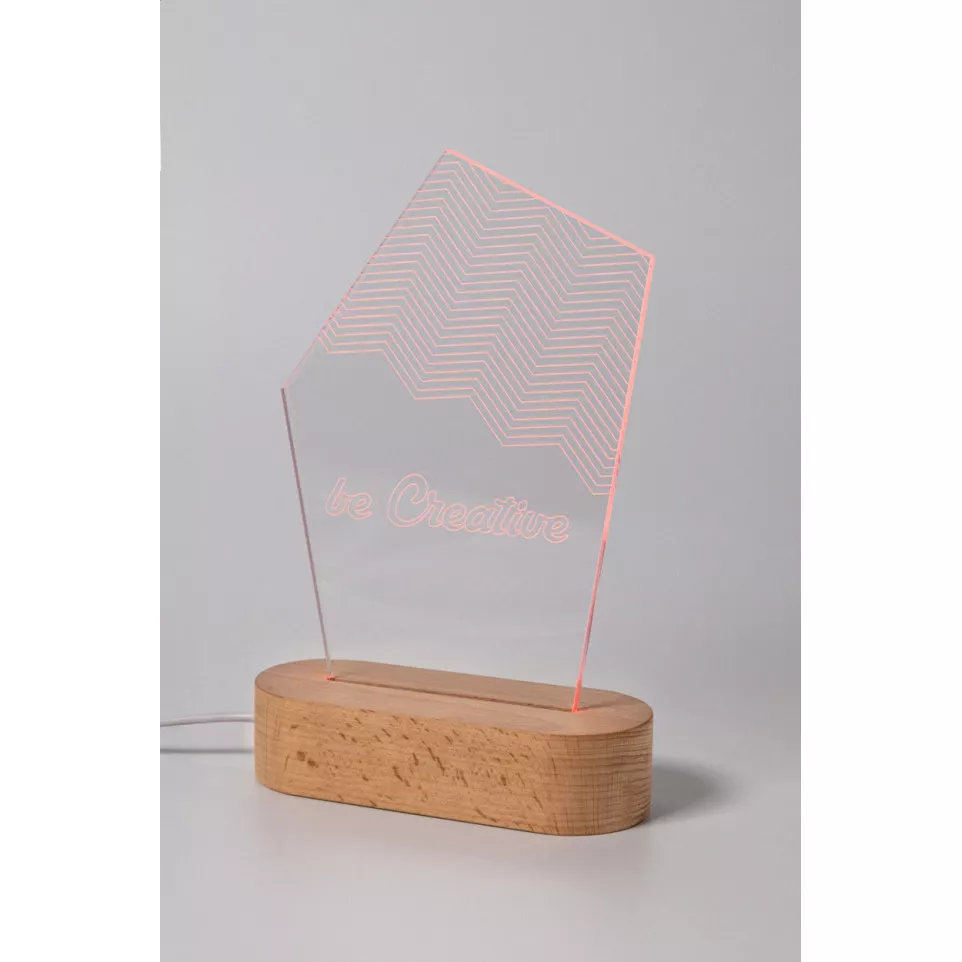 Woodify transparent naturelle Trophée...