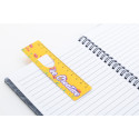 Bamler white  custom paper bookmark 