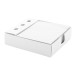 Nolty white  pen holder notepad 
