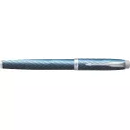 Parker IM Premium vulpen, fijn, in giftbox, blue (blauw/zilver)