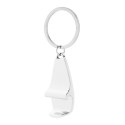 Kapka silver  bottle opener keyring 