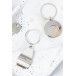Kapka silver  bottle opener keyring 