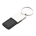 Rokke silver black keyring 
