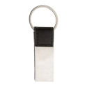 Pukke silver black keyring 